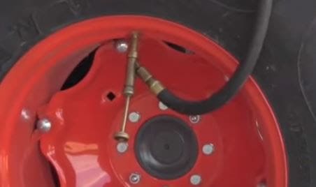How to Add Fluid to Tractor Tires 