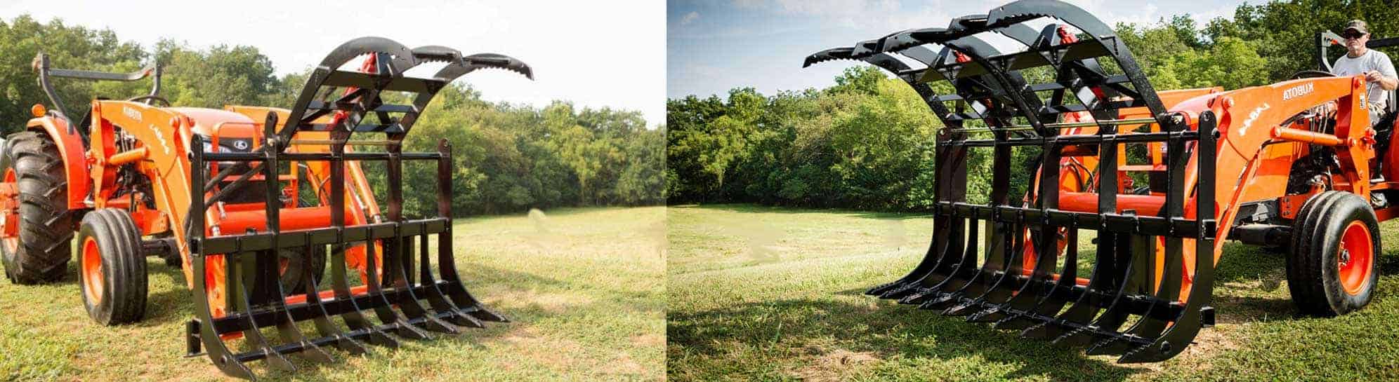 A Tractor Grapple Make Moving Brush a Snap Ask Tractor Mike