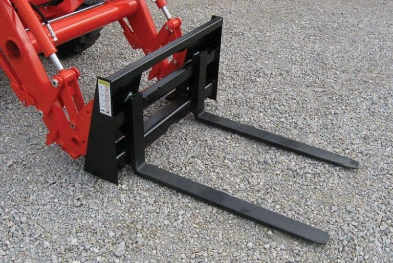 Worksaver Sub-Compact Tractor Pallet Forks - Ask Tractor Mike