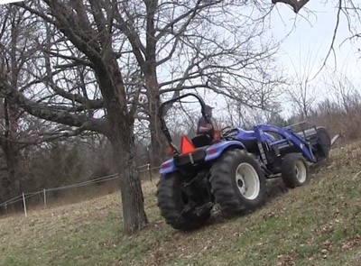 tractor safety on hills 