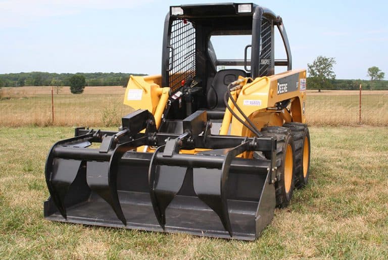 Commercial AddAGrapple for Backhoes and Large Volume Buckets