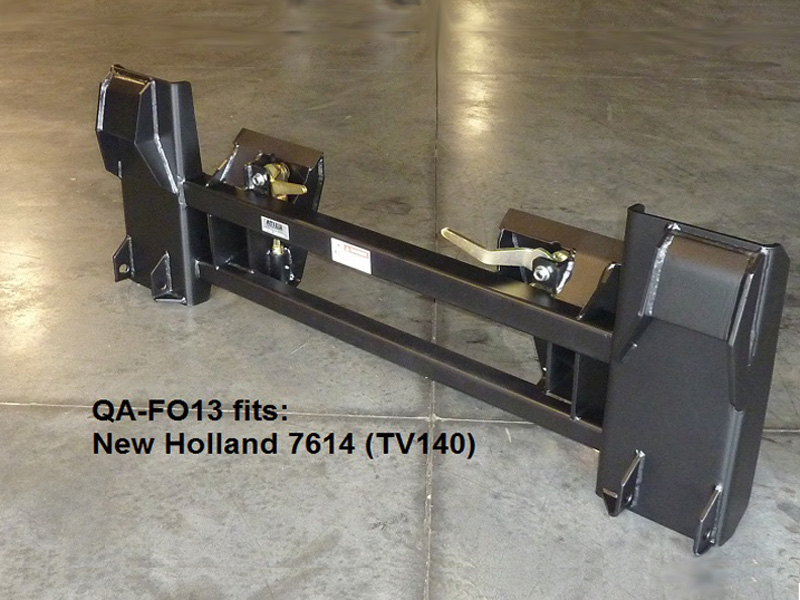 new holland tv140-7614 bi-directional quick attach conversion plate