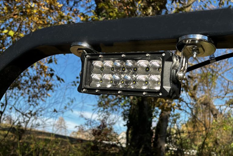 LED Tractor LIght Bar Mounts to Your ROPS Ask Tractor Mike