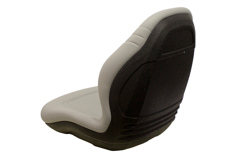 CountyLine Low-Back Plastic Bucket Tractor Seat, Black at Tractor