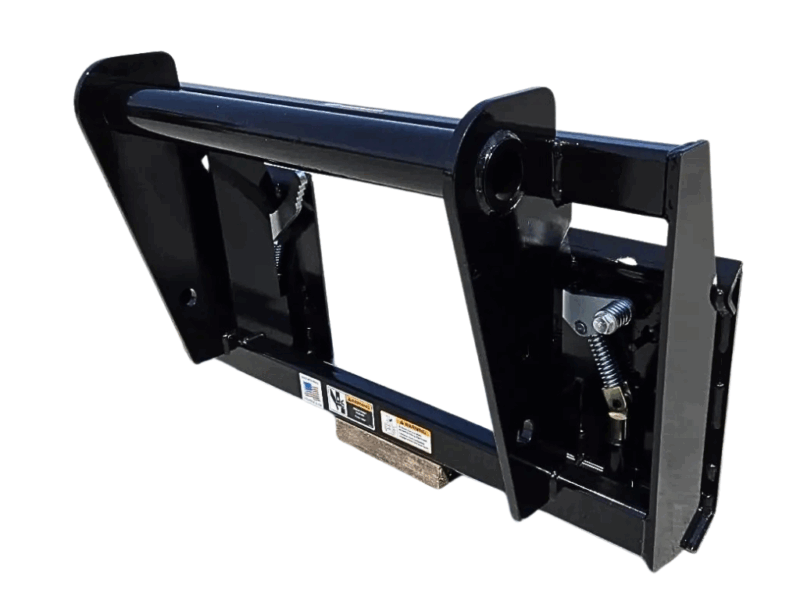 New Holland LM Telehandler to Universal Skid Loader Quick Attach Adapter