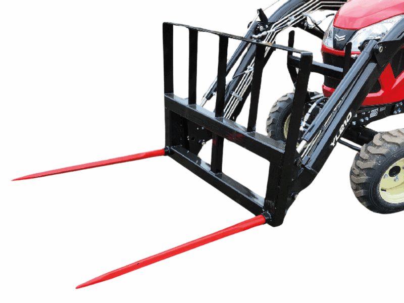 U.S.A. Built Quick Attach Tractor Loader Bale Forks